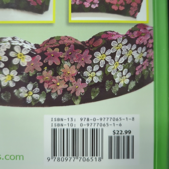 New Lin Wellford's Painted Garden Art Anyone Can Do by Lin Wellford: 112 Pages - Picture 4 of 4